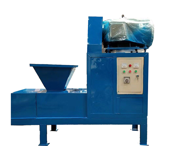 Charcoal briquette making machine