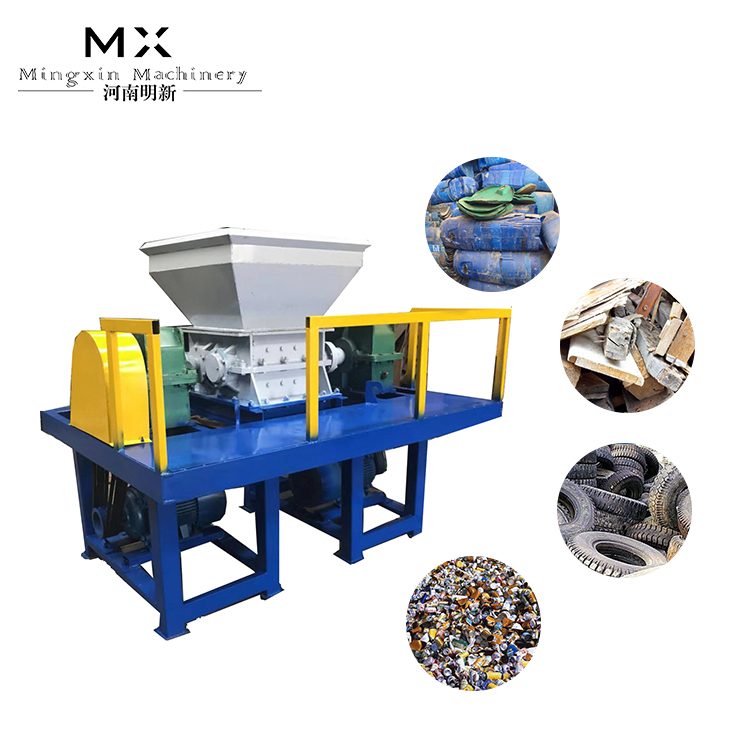 Double shaft shredder